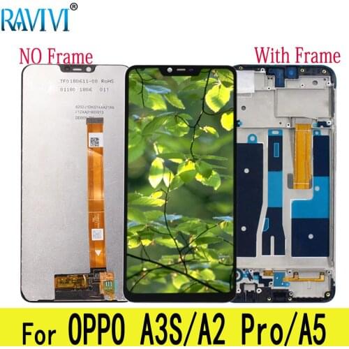 6.2" A5 LCD For OPPO A3S LCD Display CPH1803 CPH1805 Touch Screen Digitizer Assembly Replacement For OPPO A2 Pro