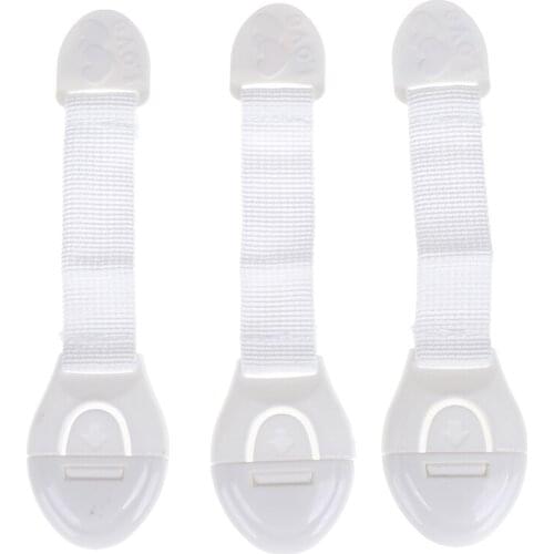 1/10pcs/lot Child Safety Latches For Cabinets Lock Protection Locking Doors For Childrens Safety Kids Protection Lock Baby