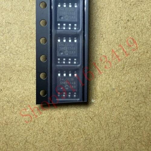 1PCS NEW 24LC02B-ISN 24LC02BI 24LC02 SOP8
