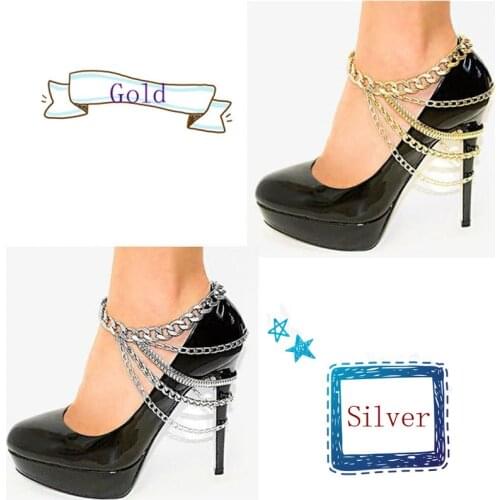 1 Piece Sexy Shoes Chains Anklets Boots Heel Multi-layer Foot Ankle Summer Beach Jewelry Girl Bracelet