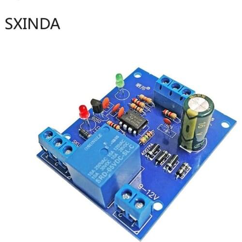 10pcs Water level liquid level switch automatic control board Automatic pumping water 5V water quantity relay circuit board