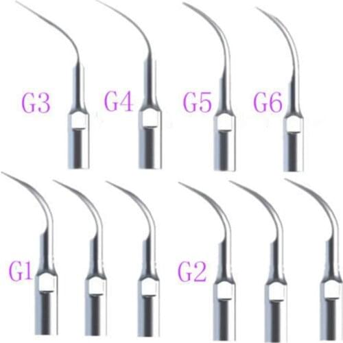 10 dental ultrasonic piezo scaler tip mixed Fit EMS/Woodpecker scaler handpiece