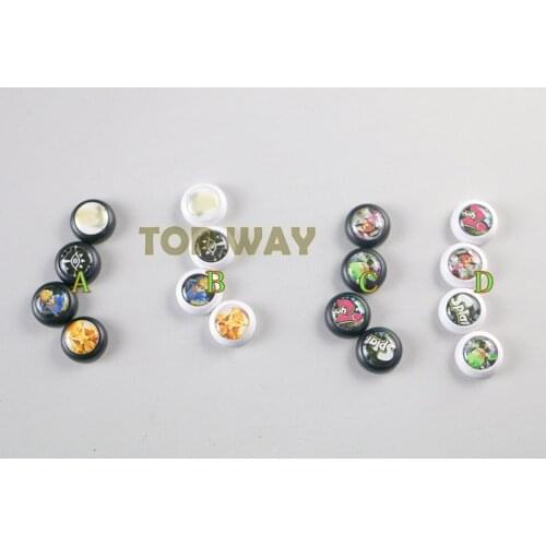 120pcs 4 in 1 set new design joystick Cap For Nintend Switch NS JoyCon Controller Cap Skin for Joy Con Cover with retail package