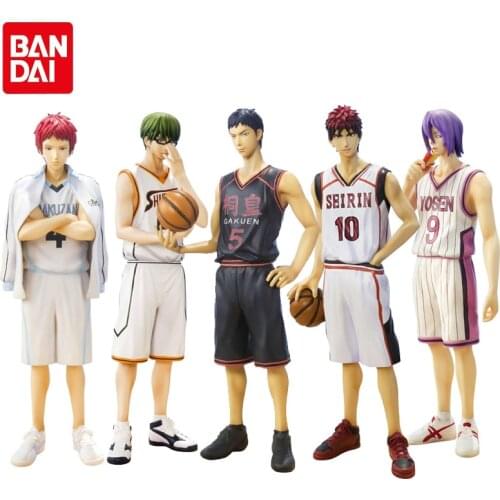 Bandai FIGUARTS ZERO Kurokos Basketball Akashi Seijuro Aomine Daiki Midorima Shintaro Kise Ryouta Action Figure Model Toys