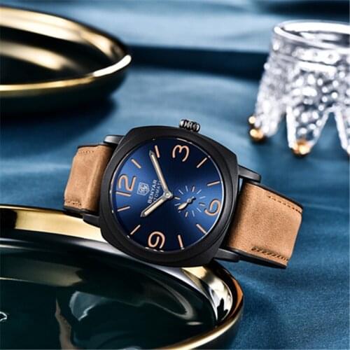 Benyar Design Luxury Automatic Mechanical Watch Mens Stainless Steel Waterproof Watch Men Casual Sports Clock Relogio Masculino