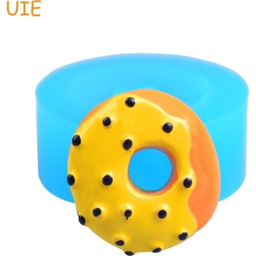 TYL050U Chocolate Butter Donut Doughnut Mold Silicone Mold for Fondant 22mm - Cake Decoration Bakeware Soap Molds