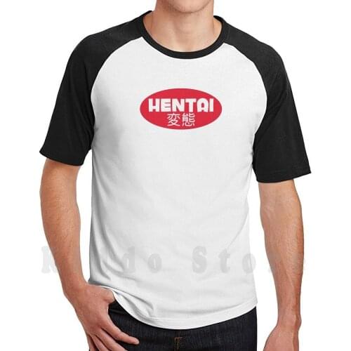 Classic - Hentai' Kanji Logo Design T - Shirt T Shirt Diy Big Size 100% Cotton Ass Boobs Ecchi Eroge Girls Hentai Japan Kawaii