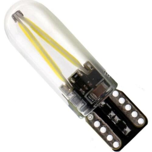 Hot Sale 80% 2Pcs T10 Vehicle Auto Car COB LED Filament Light Lamp Parking Bulbs Headlight
