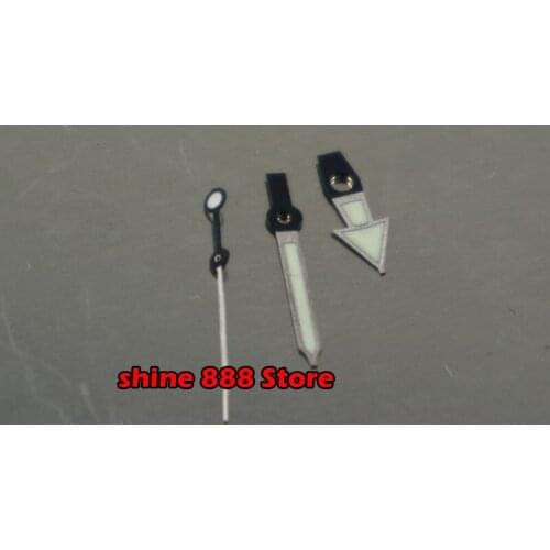 C1 Green Luminous Steel Automatic Watch Hand Needles for NH35 NH36 72S6