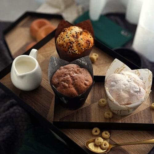 Simulation Tulip Cup Cake Fake Dim Sum Bakery Shop Window Decoration Props Food Photography Props