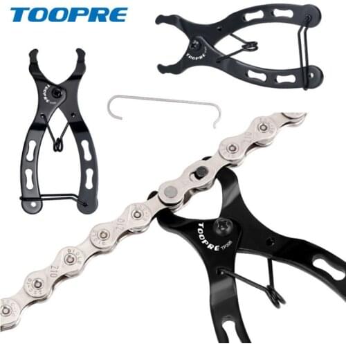 Bicycle Mini Chain Link Magic Buckle Pliers for Mountain Bike Chain Repair Tool Quick Release Master Removal Installation Tool
