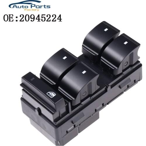 Red Light Electric Power Master Window Switch For 2007-2016 GMC Acadia 20945224