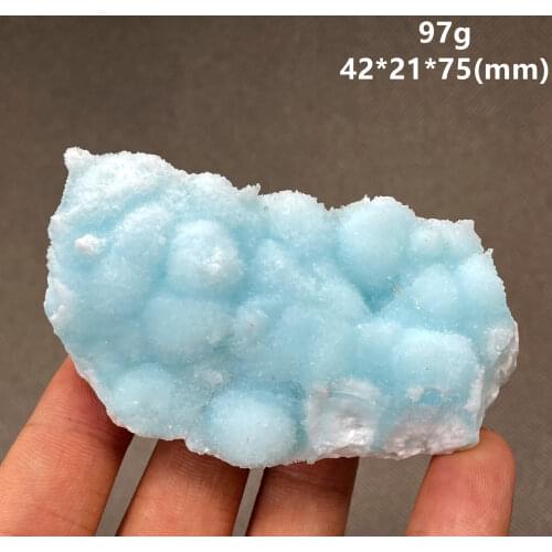 BIG! 100% Rare Natural Copper Pectolite specimens Stones and crystals Healing crystal from china free shipping