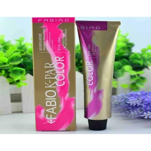 The new hot selling authentic Fabi Australia single professional hair cream hair dye 100ML hair cream
