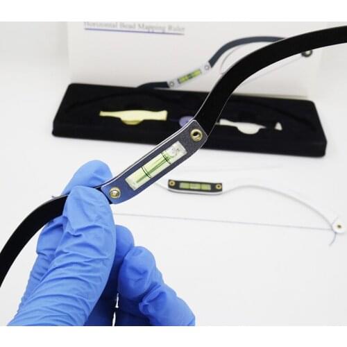 Eyebrow Permanent Ruler Microblading PMU Mapping String Pre-Inked Brow Mapping Eyebrow Marker thread Measureing Tool for Makeup