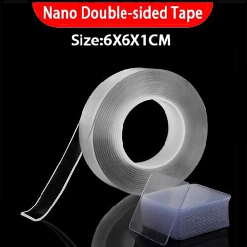 Creative Strongl Adhesion Double-sided Stickers Adhesive Nano Seamless Tape Two Sides Mounting Sticky Universal Anti-dust Tape