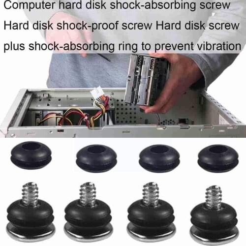 Shockproof Screw Desktop Computer HDD 3.5 Inch Hard For Hard Screw Absorber Drive Shockproof Screw Disk Case Adapter Hard S R0I5