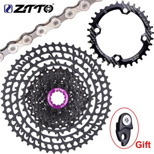 ZTTO MTB 11 Speed SLR 11-50T Bicycle Cassette 11s Ultralight CNC Colorful Freewheel Mountain Bike Sprocket HG Hub XX1 gx m9000