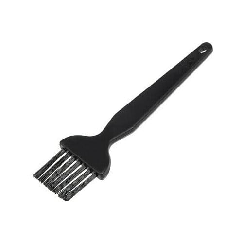 3pcs Plastic Arm ESD Anti Static Conductive Brush 7 Holes Black