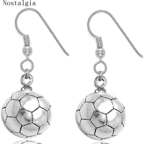 3 Sport Charm Soccer Ball Earrings Football Team Jewelry Gift Earrings For Women Soccer Player Team Sports Jewelry Accessories