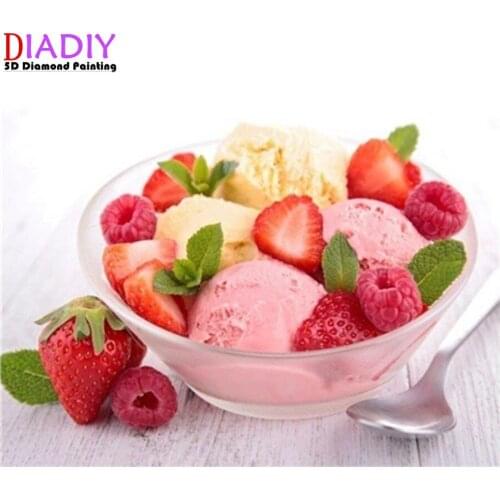 5D DIY Diamond Painting fruit lemon Full Square Diamond Embroidery Decor Home Resin Drill Crystal Picture Of Rhinestone