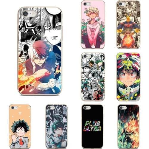 For ZTE V6 V7 V8 Lite V9 V10 Vita A510 A512 A520 A530 A602 A610 A910 Blade A5 2019 TPU Shell Cases Anime My Hero Academia Shouto