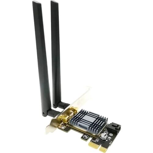 N1202 AR5B22 2.4G/5G Dual Band PCIE Wi-Fi Network Card with Bluetooth 4.0 for Desktop PCsand Servers Wireless Network Adapter