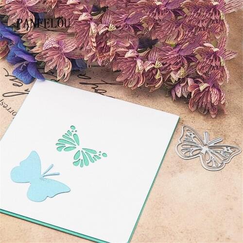 Fireworks butterfly 3.4x5.2 paper die cutting stencils punch Metal cuts dies cutting dies Scrapbooking DIY Embossing mould card