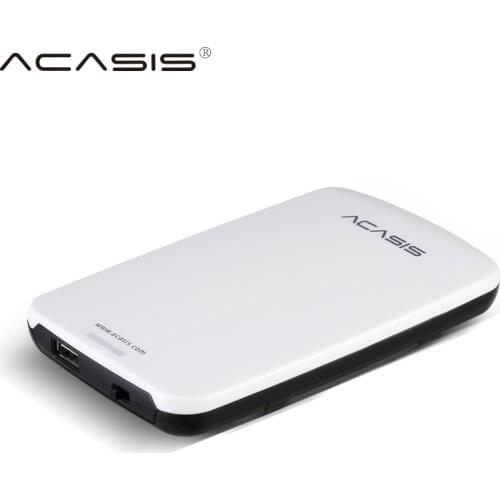 New Original ACASIS FA-05U 2.5 Inch USB 2.0 External Hard Drive Disk HDD Enclosure Case With Cable For 9.5mm SATA Interface HDD