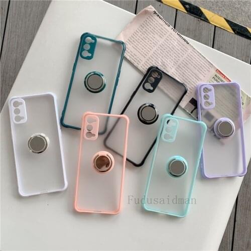 Magnetic Phone Case for Oppo A15 A94 A93 A52 A53 A31 2020 Find X2 Neo X3 Lite Realme C11 7 Pro Candy Color Holder Back Cover