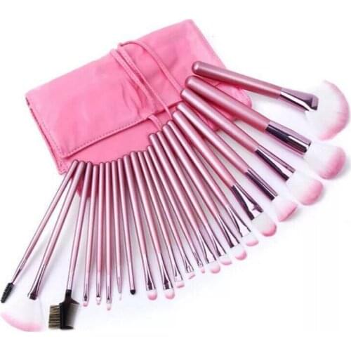 22PCS Makeup Brushes Set Powder Foundation Eyeshadow Professional Beauty Make up brush Candy Cosmetic Tool With Bag NO LOGO