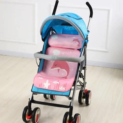 Summer Stroller Cooling Pad 3D Breathable Mesh Pushchair Mat Mattress Baby Pram Seat Cover Cushion for Newborn 73x35cm