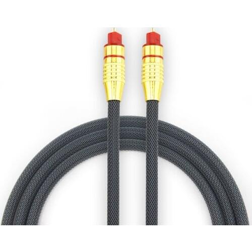 5M 7M SPDIF Fiber Toslink Optical Cable Audio 1m 2m 8m 10m for TV box PS4 Speaker Wire Soundbar Amplifier Subwoofer