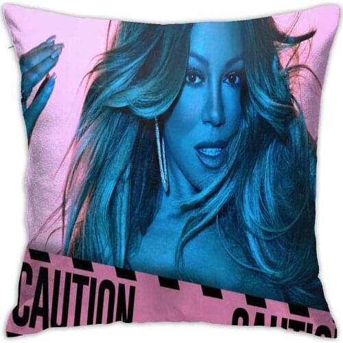 Ma-Riah Ca-Rey Poster. Square Pillowcase Case Throw Decorationpillow Car Cushion (45cmx45cm)