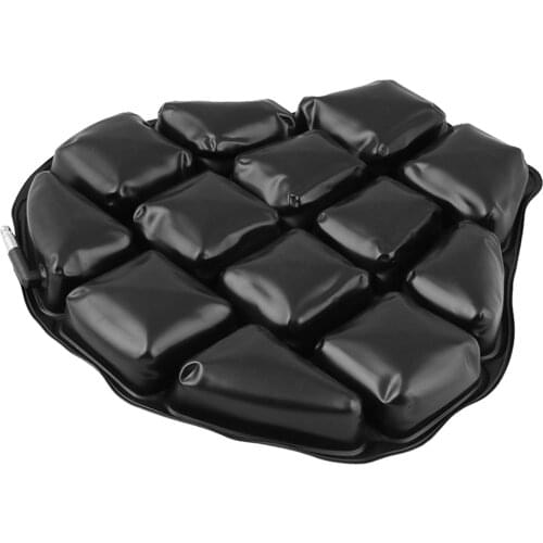 Motorcycle Air Seat Cushion Pad Replacement Cruiser Pressure Relief 380x365mm