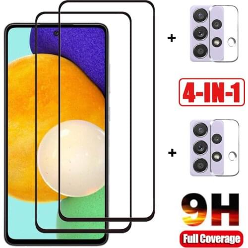 Samsung a72 6.5 "Protective Glass on the samsung a 52 50 4g 5g Glasses Film Samsung a72 galaxy SM-A526B Glass Samsung galaxy a52