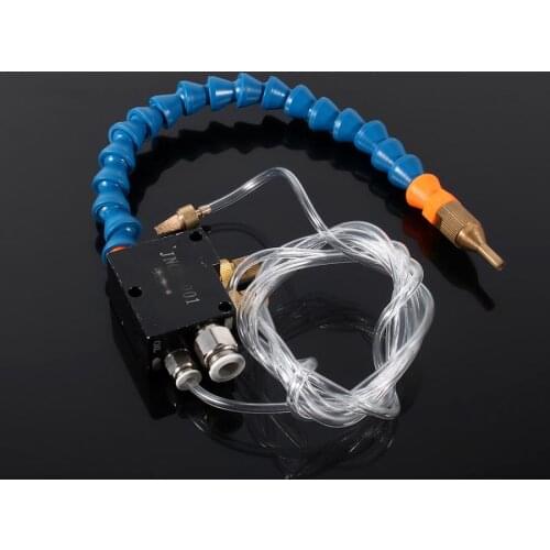 Mist Coolant Engraving Air Pipe Spray System CNC Lathe Lubrication Drill Grind Nozzle Metal Cutting Engraving Cooling Machine