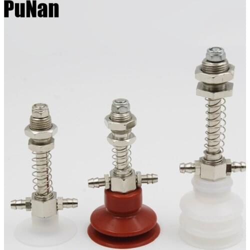 10pcs Double-layer big head Vacuum chuck small head vacuum pneumatic components silicone sucker DP series white suction cups