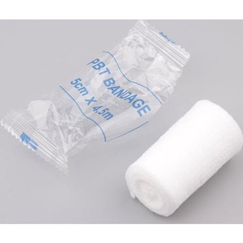 1 Roll Gauze Bandage Grade Sterile First Aid Wound Dressing Stretched Q22F