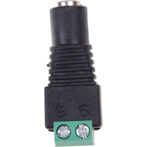 1 Pcs For CCTV Cameras Female DC Power Plug Adapter 2.1mm x 5.5mm