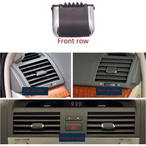 1PC Air Conditioning Vent Toggle Piece Outlet Card Clip Wind Direction Adjustment Plectrum knob For Toyota camry