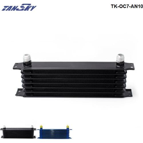 7ROW 10AN ALUMINUM RACING OIL COOLER FOR CAR/TRUCK TK-OC7-AN10