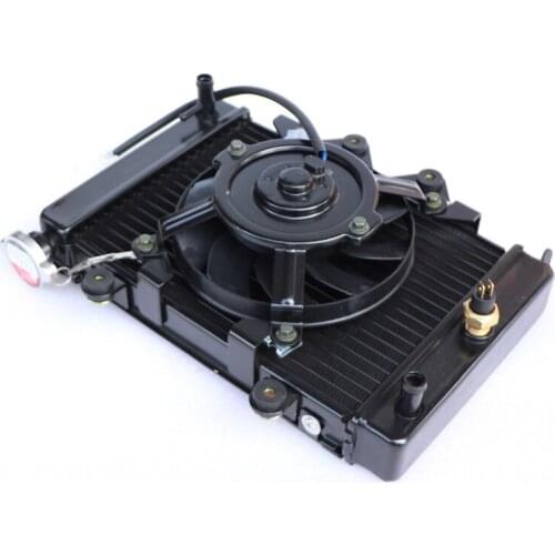 Motorcycle Aluminum Radiator Cooler Water Cooling System Water Tank For Honda Magna JADE Sapphire Magna250 JADE250 Dragon Dogs