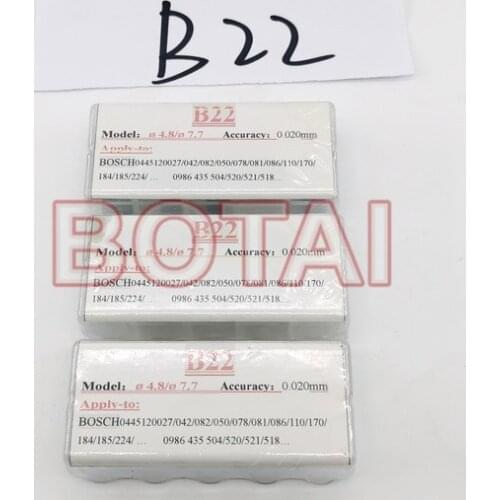 B22 FOR DIESEL COMMON RAIL INJECTOR ADJUSTMENT SHIMS B22 Gasket Washer SIZE 0.980-1.440(TOTAL 240PCS)