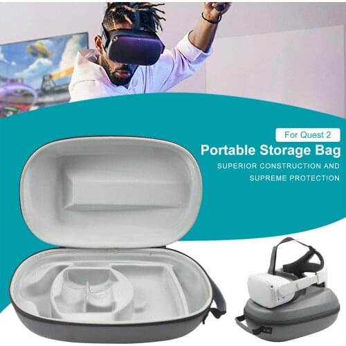 EVA Carry Bag Storage Case For Oculus Quest 2 VR Headset Travel Carrying Protective Case Handbag Pouch Bag For Oculus Quest2 Vr
