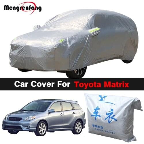 Full Car Cover For Toyota Matrix Outdoor Anti-UV Sun Shade Rain Snow Ice Dust Resistant Cover