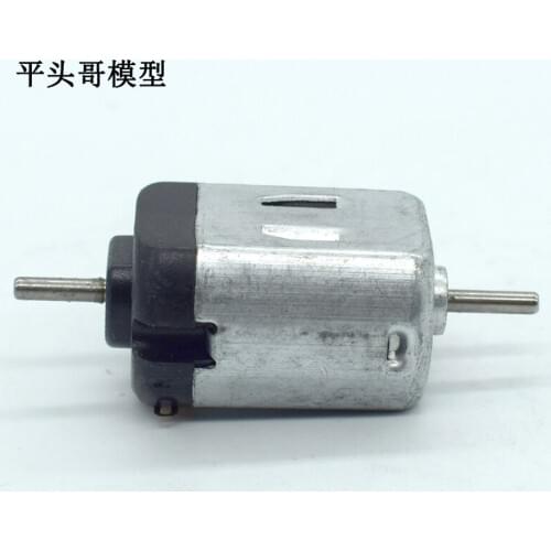 Diameter 2mm130 dual-axis motor Small motor micro motor Manual model technology small production toy diy