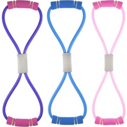 Yoga Resistance Band Elastic Training Band Gym Fitness Equipment Pull Rope Figure Chest Expander Muscle Training Stretch Band