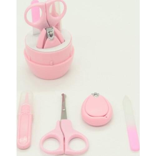 Hot Shell Shear Manicure Kit Baby Nail Care Set Child Scissors Practical Baby Nail Clipper Trimmer Convenient Daily Baby Nail