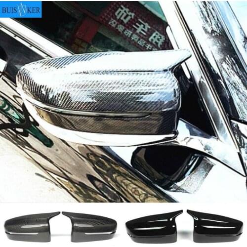 Suitable for BMW 5 Series G30 G38 7 Series G11 G12 2017-2019 horns rear view mirror shell replacement mirror cover